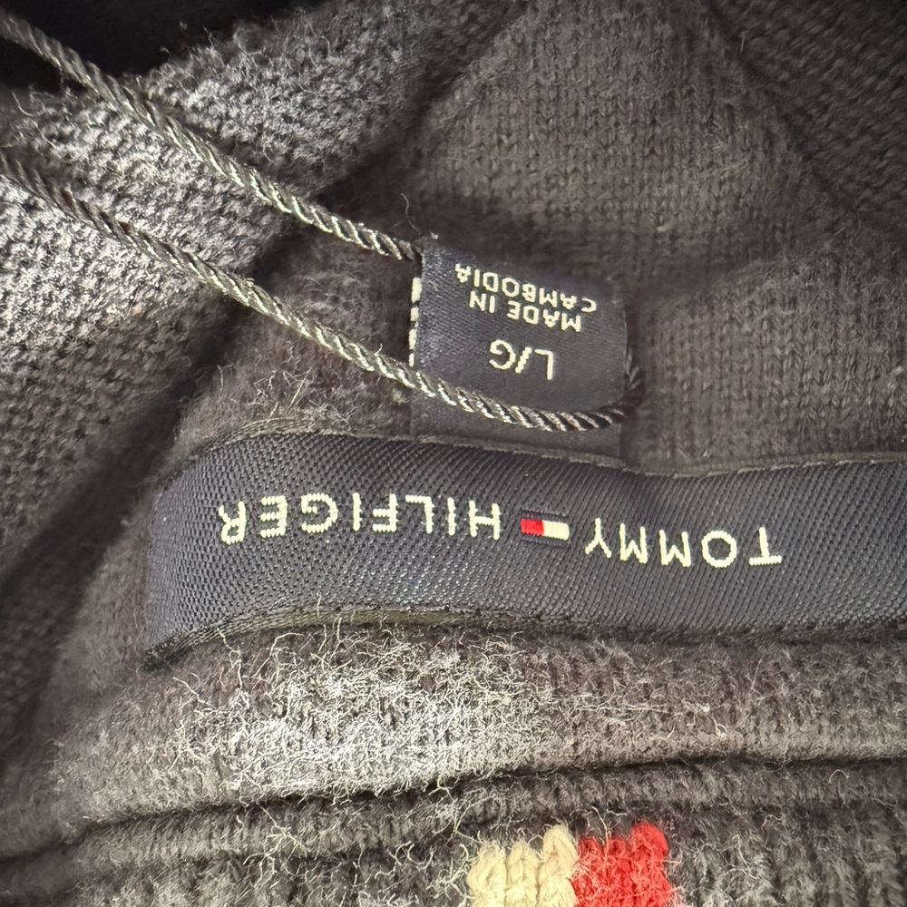 Tommy Hilfiger Dark Blue Turtleneck Sweater - Picture 4 of 4